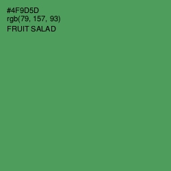 #4F9D5D - Fruit Salad Color Image